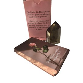 Divine Goddess Oracle Deck | Angel Messages for Self-love, Romance, Guidance, Awakening ,& Awareness | Higher Self and Angel Messages
