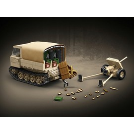 AFM RSO Tracking Tractor / 1.5" Anti-Tank Gun PaK 35/36 606Blocks