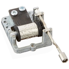 YouTang(TM) 18 Note Hand Cranked Musical Mechanism DIY Music Box Movement Different Songs Available,Tune:Canon in D
