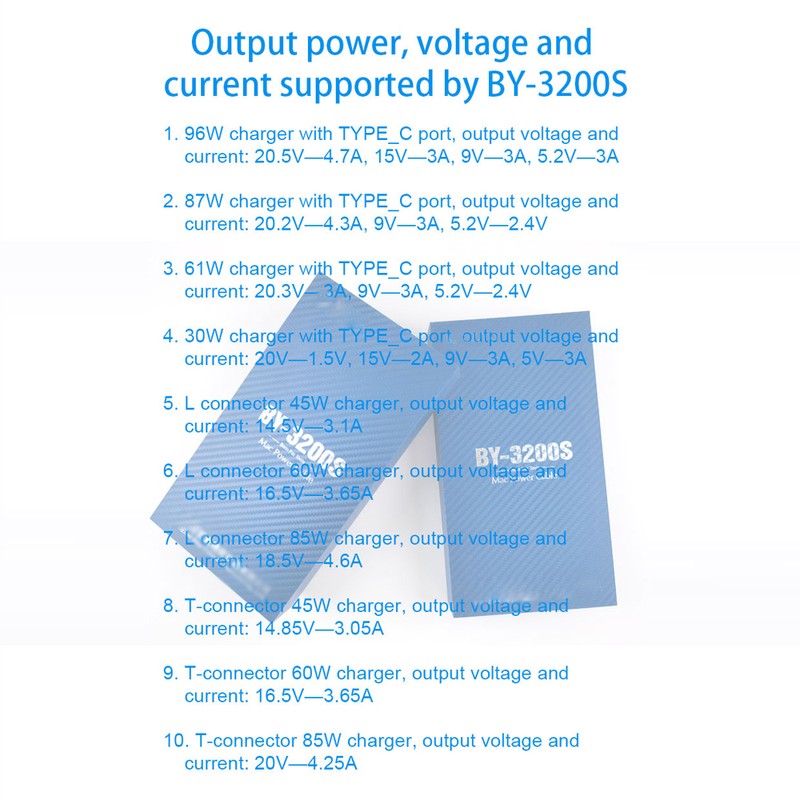 BY-3200S Portable Power Boot Control Line For Macbook 2008-2023 LCD