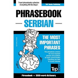 English-Serbian phrasebook and 3000-word topical vocabulary