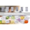Slicer Set, 7 in 1, Multi-functional Slicer, Julienne Slicer, Chopping,
