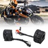 Motorcycle Handlebar Switch 7/8inch Light Trumpet Universal Handlebar Switch Replacement