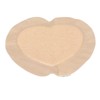 Heart Shaped Silicone Foam Dressing Bordered Waterproof Wound Bandage 18x18cm/7.09x7.09in