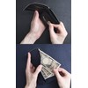Life Pocket Smart Wallet Genuine Leather Bifold Men's Women's Mini