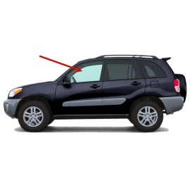 NAGD Fits 2001-2005 Toyota RAV4 Driver Left Side Front Door Window Glass