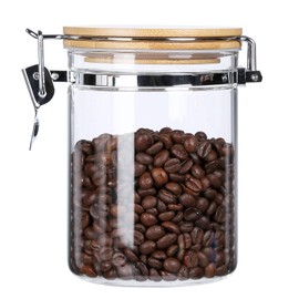 KKC Coffee Bean Storage Container, Airtight Coffee Canister, Capacity: 7.1 oz (200 g), 27.1 fl oz (800 ml).