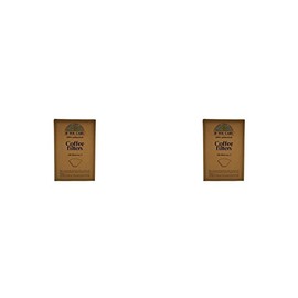 Pack of 2 x If You Care #4 Cone Coffee Filters - Brown - 100 Count