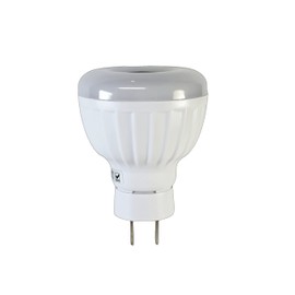 Carrismann Bright Night Light LED Motion and Light Sensor AC Outlet Plug-in PIR Automatic Lamp Dusk to Dawn 5W Garage Stairway Basement Hallway