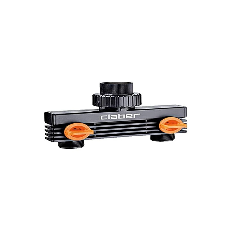 Claber D85900000 2-Way Socket with 3/4-Inch Male Thread