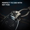 MecArmy CH2 Titanium D Shape Key Ring, Utility Keyring with