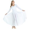 Danzcue Womens Praise Loose Fit Full Length Long Sleeve Dance