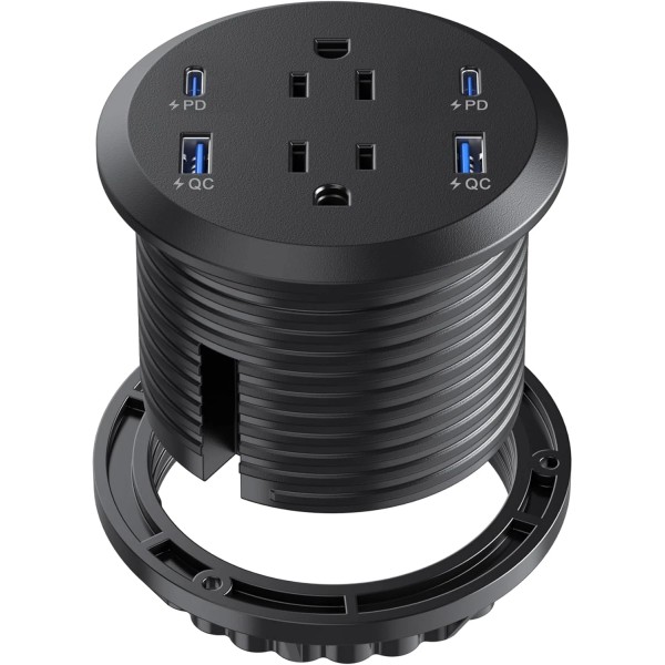 Does not apply Desktop Power Grommet, 65W USB C Fast