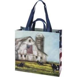 Primitives by Kathy Market Tote-Farm, Multicolor