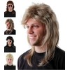 Vokuhila Wig for Men for Fancy Dress and Carnival, Fokuhila