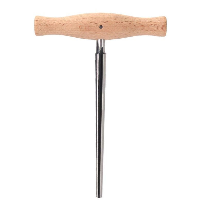 RiToEasysports Violin Reamer 1:30 Conical with Wooden Handle for 3/4