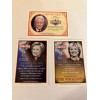 2016 DECISION 2016 HILLARY & BILL CLINTON "3-CARD LOT"