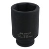 38mm 1/2in Drive Deep Metric Impact Thin Walled Socket 6