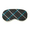 Little Honey Luxury Smooth Sleep Masks (Charcoal Plaid)