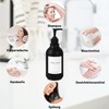 Ezebesta Soap Dispenser with Wall Mount 500 ml Black Pump
