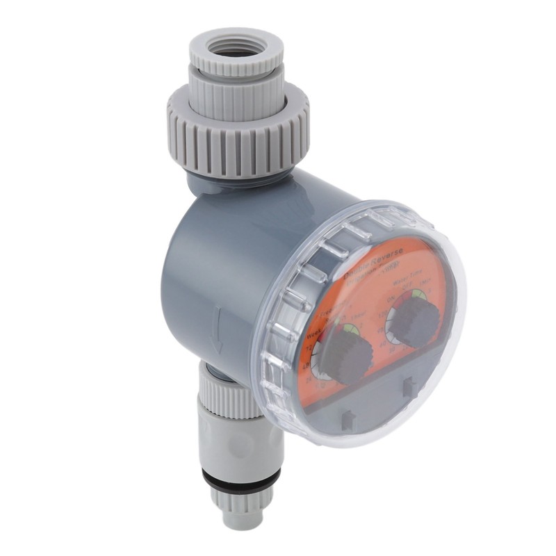 Irrigation Timer Dual Dial Ball Valve IP67 Waterproof Automatic Pressure