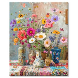 Puzzle 1000 Pieces Adults, Flowers Classic Educational Game Puzzles, Skill Game for the Whole Family, Beautiful Decoration Puzzle Gifts, 70 x 50 cm