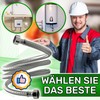 Flexible Water Connection Hose Length 25 cm Diameter 13 mm