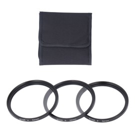 Star Filter Lens Set 52mm Adjustable Starburst Effect Filter 4 6 8 Points with Thin Aluminum Alloy Frame for DSLR Camera