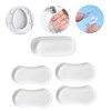 Housoutil 5pcs Toilet Seat Pads Bumpers for Furniture Protector Bumpers