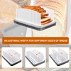 Bread Slicer, Multifunctional Sandwich/Toast Maker,Folding and Adjustable Manual Handhold Homemade