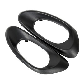 DELPA Front Left & Right Inside DOOR BEZEL for 2002 thru 2009 GM Trailblazer GMC Envoy