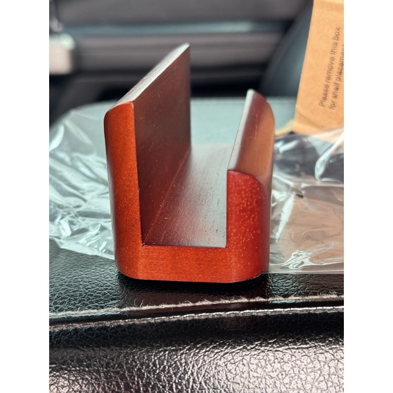 Rolodex Sanford Solid Wood Business Card Holder New Old Stock