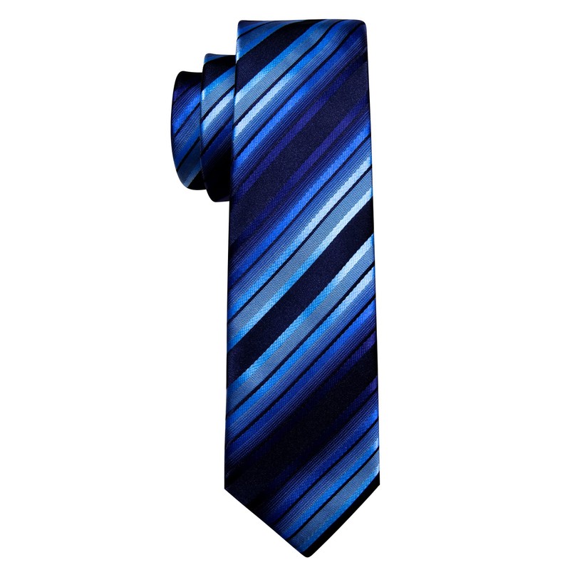 Barry.Wang - Corbata para niño de seda regular, tela a