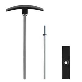 RV WasteValveTube Extension Kit 6"and 9",rv black water handle replacement,rv waste tank handle,rv black tank pull handle replacement fits for Valterra,Camco Waste Valve and other rv gate valve handle