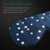 Navaris Silk Sleep Mask Eye Mask Blindfold - 100% Dark
