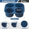 Webake 2PCS Jumbo Silicone Air Fryer Muffin Pan for Baking,
