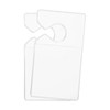 ZIMISI Clear Parking Permit Holder, Vertical Car Parking Card Holder,