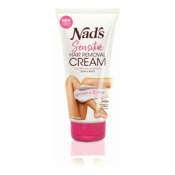 Nad's 4903en06 Sensitive Hair Removal Cream, 5.1 Ounce
