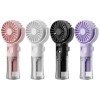 Portable Misting Fan Rechargeable Handheld Personal Cooling Fan With Mist Spray