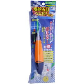 Lumica A21088 Embankment Five Fish Fishing Set, Green, No. 2