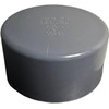 Generic ERA Sch 80 PVC 6 Inch End Cap, Socket