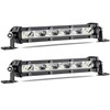 HOZILIFE 6 Inch Slim LED Light Bar Pods Small Spot