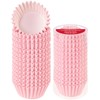 Caperci Grease-Resistant Standard Pink Cupcake Liners 150 Counts - Heavy