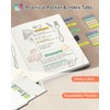 Smarpau Bullet Dotted Journal A5, Hardback Notebook with 320 Pages