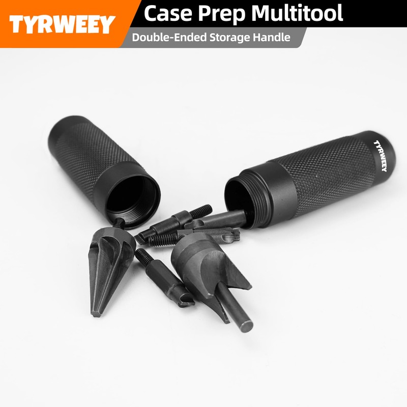 TYRWEEY Case Prep Multitool, Case Chamfer Deburring Tools for Reloading,