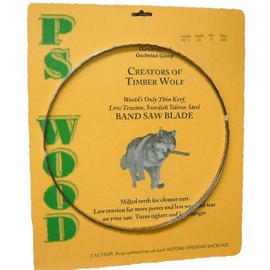 Timber Wolf Bandsaw Blade 80" x 1/4" x 4 TPI x .025 Thickness
