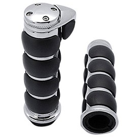 Szmsmy Motorcycle Handles, Bars, Anti-Slip, Motorcycle Handles, Bars, Diameter 1.0 inches (25 mm), Universal, Durable, Grip, Psycho Ultra-Lightweight, 2 Piece Set