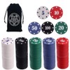 IXIGER 200Pcs Poker Chips, Poker Chips Set with Denominations for