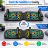 Foldable Push-Up Board Set for Strength Training – Handle System