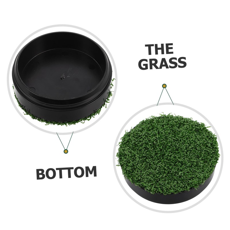 Abaodam Golf Green Hole Cup Cover Durable Plastic Protector for